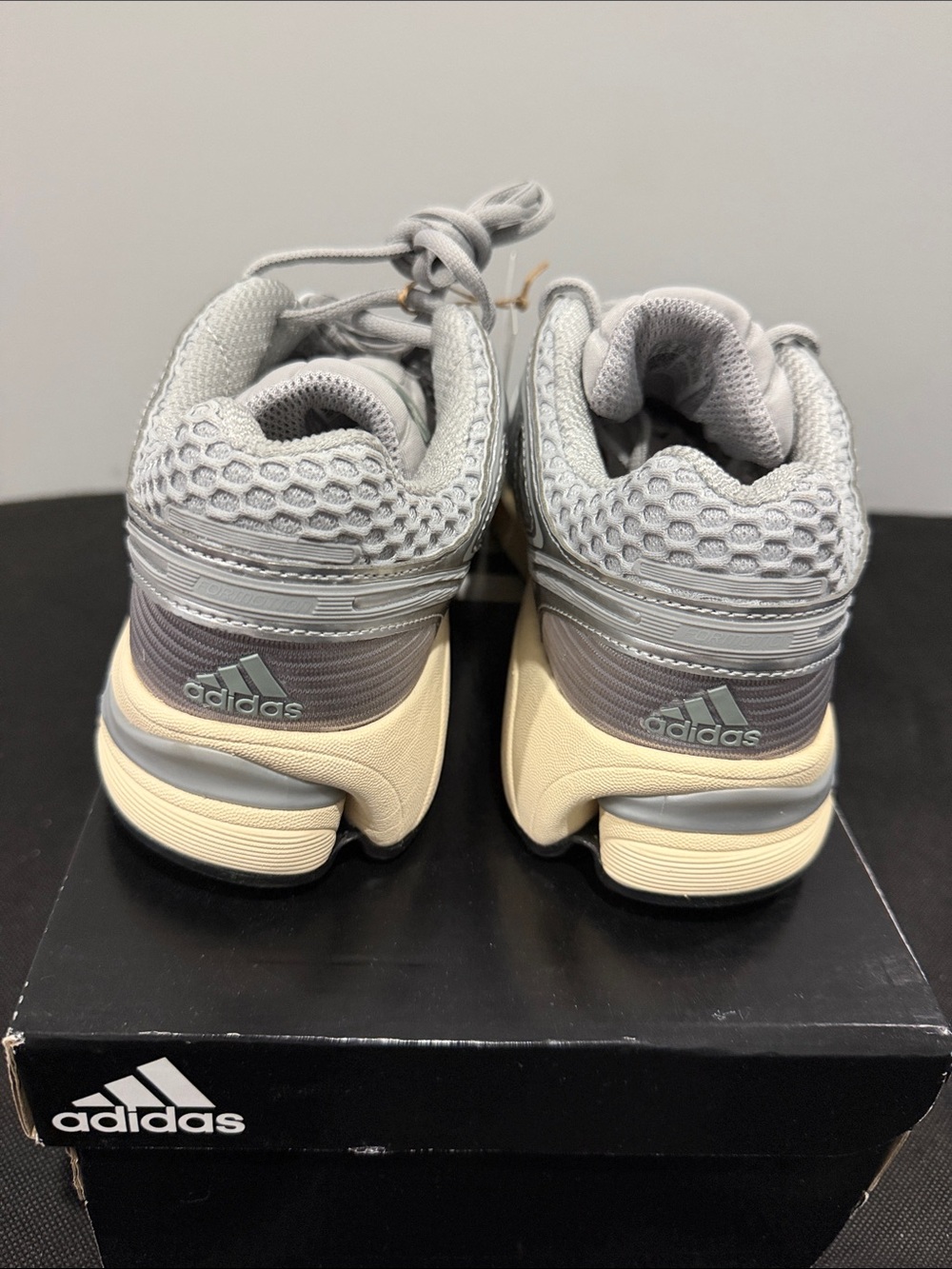 Adidas ADISTAR CONtROL Women's Gray Mesh Running Sneakers - Picture 6 of 8